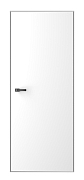 Полотно скрытое Тип 1-2 с порогом Эмаль 600 белый СХЕМА ПС-2 (защелка магнитная) 