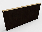 Доборный элемент 150 EcoTex 10х150х2070 лиственница темная